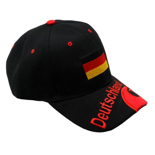 Kappe Deutschland in schwarz- WM/ EM – Fanartikel