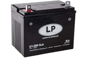 LANDPORT U1-280 SLA-AGM Technologie Rasenmäherbatterie 12V/24Ah280A absolut wartungsfrei