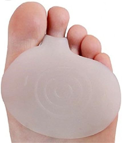 1 Pair Unisex Medicated Silicone GEL for Metatarsal Support Ball of Foot Cushions for Rapid Pain Relief Gel Forefoot Pads