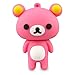 Produktbild 818-Shop No1110004 Gehäuse für USB-Sticks (ohne 2/4/8/16/32/64 GB) Lustiger Teddybär 3D rosa