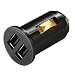 Produktbild Hama 2-fach USB Ladegerät PKW und LKW (geeignet für Smartphones, Tablets, Handys und Navis, USB, 2400mA, 12V, intelligentes Laden mit automatischer Geräteerkennung) schwarz
