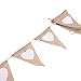 Produktbild 10-Meter-Stoff Wimpelkette Shabby Herzform Triangle Flagge für Hochzeit Geburtstag Party Garten Marke Öffnung Home Dekoration Indoor Outdoor Party Festival Dekorationen Weihnachten