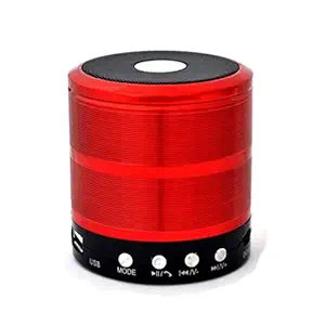 YUVI TRADERS Wireless Portable Metal Bluetooth Speakers with TF Card Hi-fi MP3 Music Player Sub woofer Home Audio for All Android and Apple Devices (Multicolour)