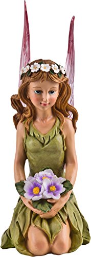 HEITRONIC Solar LED Leuchte Gartenfigur FEE TASILLA Solarleuchte Elfe - 2