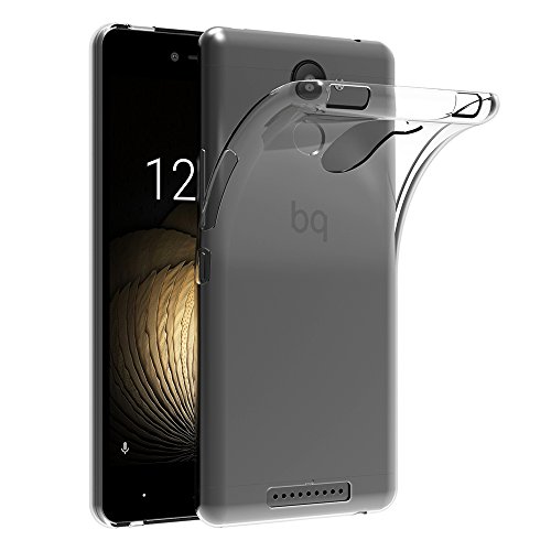 Funda BQ Aquaris U Plus  AICEK BQ Aquaris U Plus Funda Transparente Gel Silicona BQ Aquaris U Plus Premium Carcasa para BQ Aquaris U Plus 5 0 