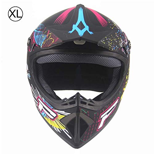 Trulil Women Men Cycling Helmet Abs Full Face Motorbike Helmet