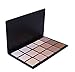 VALUE MAKERS 15 Colour Contour Kit - Face Concealer Powder Contouring Palette - Professional Makeup Beauty Cosmetics Set - Natural Pressed Powder Make Up Palette - Highlight and Bronzing Palette + Makeup Foundation Brush