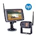 Produktbild Wireless Backup Camera System, IP69K Waterproof Wireless Rear View Camera + 5’’ LCD Wireless Reversing Monitor for Trailer, RV, Trucks, Horse-Trailer, School Bus, Farm Machine,etc
