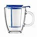Produktbild Bodum Yo Yo - Mug and Tea Strainer Set - 0.35l/12oz - Blue 140