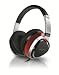 Produktbild Creative Aurvana Live!2 Ohrumschließendes Headset (40-mm-Neodym-Treiber mit Bio-Cellulose-Verbundmembran, verhedderungsfreies Audiokabel mit integriertem Mikrofon) rot
