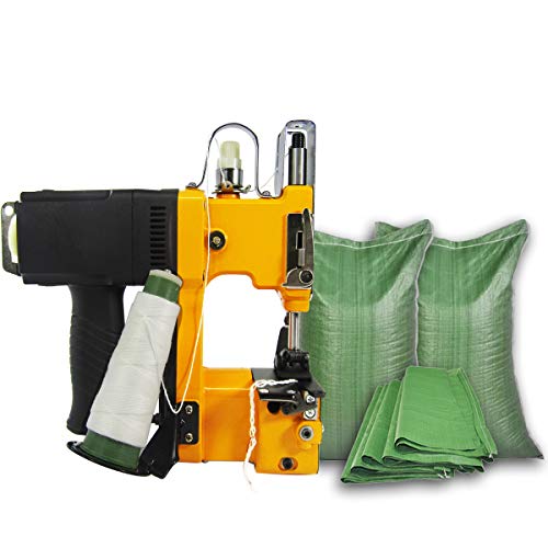 MXBAOHENG Macchina da Cucire Portatile Closer Cucitrice Elettrica Borsa Imballaggio Cucitura Sigillatura Snakeskin Sacco di Tessuto per Carta di Riso Sacchetto di Plastica 220V CE