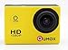 Produktbild QUMOX Actioncam SJ4000, Action Sport Kamera Camera Waterproof, Full HD, 1080p Video, Helmkamera, Gelb