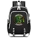 Produktbild Memoryee Unisex Schulrucksack Riverdale Jughead Jones Southside Serpents Gedruckt Rucksack Laptop-Rucksack Multifunktionaler Daypack mit USB-Ladeanschluss Headset-Anschluss und 2 Linien Schwarz2