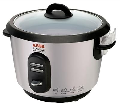 SEB Classic 2 RK1006 - Cuiseur à riz - 500 Watt - argenté(e)