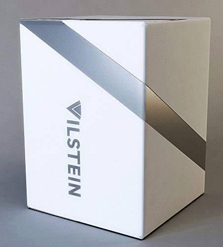 VILSTEIN© Pop-Up Ablauf-ventil Push-Up Ablaufgarnitur für Waschbecken mit Überlauf, Schwarz - 6