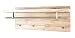 Produktbild HAKU Möbel 42917Wandgarderobe eiche San Remo-Edelstahloptik, 75 x 26 x 30