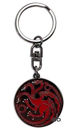 Preisvergleich Produktbild Game of Thrones - TV Serien Metall Schlüsselanhänger - Targaryen