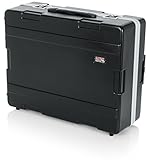 audio Gator Hartschalenkoffer für Mischpult / DJ Ausrüstung (PE, mit Rollen, ca. 50,8 x 63,5 x 20,3 cm)