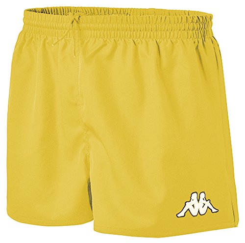 Kappa Fredo Pantalón Corto, Hombre, Amarillo, S