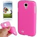 Produktbild Rocina TPU Anti Rutsch Case für Samsung i9500 Galaxy S4 Schutzhülle in pink