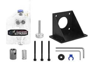 HOCENWAY Extrusora de doble impulsión para mano derecha compatible con Ender 3 Pro Ender5 Pro CR10S Pro Anycubic Mega S Prusa I3 DIY DDB extrusora impresora 3D