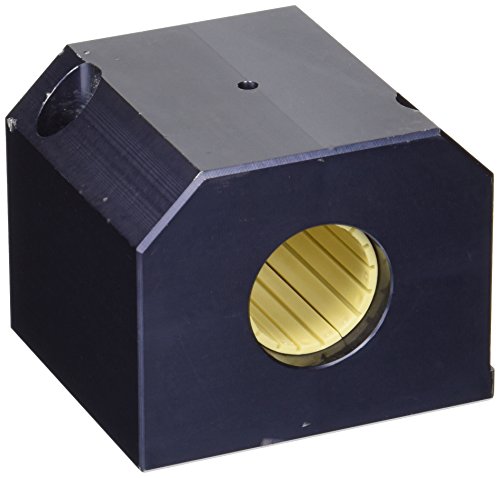 Igus RJUM-36-30 DryLin R Closed Pillow Block Long Design Low Clearance Linear Bearing, Engineered Polymer, 30 mm Nominal Size