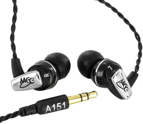 MEE Audio A151 Balanced Armature In-Ear Headphones (Black)
