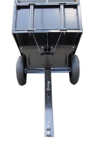 Rasentraktor Anhänger 300 kg kippbar Aufsitzmäher Hänger Traktor Kippanhänger - 2