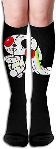 Kalang Zombie Bunny 19.6inch Knee High Socks Compression Team Sport Socks