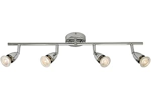 ENDON Saxby Amalfi 50W 4 Light Chrome Plated Decorative Commercial Domestic Adjustable Spotlight Bar