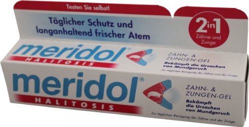 Preisvergleich Produktbild Meridol Halitosis Zahn- und Zungengel 75ml