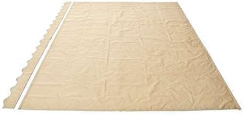 Aleko FAB20X10SAND31 Fabric Replacement for Retractable Awning, 20' x 10', Sand