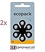 Produktbild 12 Stk. Hörgeräte Batterien Ecopack Typ 10