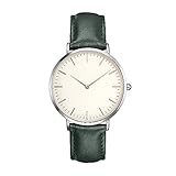 Liebhaber Herren Damen Uhren Lässige einfache Quarz Analoguhr Band Armbanduhr für Frauen Männer Groveerble