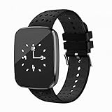 presion de sangre en la cabeza * * rastreador de fitness mejora sleep sin despertar a tu pareja, ¡garantizado. * * tu pulsera Smart Sleep Tracker registros cuánto y cómo duermes, y se activa sólo usted reloj deportivo con una alarma vibratoria. accede a tus estadísticas y trend monitor de sueño datos en cualquier momento desde su aplicación - Tracker de actividad compatible con iPhone y Android, además de un ajuste rápido con multi ejercicio y modos de ciclismo y fitness Trend su Bluetooth visualización de datos en la aplicación.