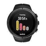 Suunto Spartan Ultra Black Titanium Unisex GPS-Uhr für Multisport-Athleten, 26 Std. Akkulaufzeit, Wasserdicht, Herzfrequenzmesser, Saphirkristallglas, Titan-Lünette, schwarz, SS022655000