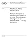 Produktbild FEDERAL REAL PROPERTY: Actions Needed to Enhance Information on and Coordination with Federal Entities with Leasing Authority