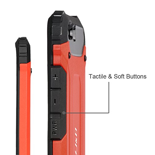 Huawei P10 Plus Funda  J D  Armadura Delgada   Doble Capa   Protecci  n Pesada  H  brida Resistente Funda Protectora y Robusta para Huawei P10 Plus - Rojo