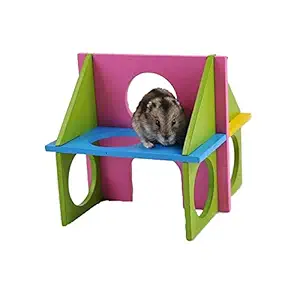 Futaba Colourful Wooden Hamster Toy