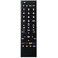 Toshiba LED/LCD TV CT90336 Compatible Remote Controller + Complimentary AA/AAA Battery-FM