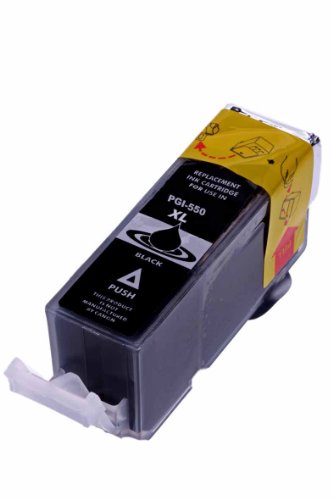 Multipack 10 Tintenpatronen ersetzt Canon Pixma IP 7250 MG 5450 MG 6350 MX 725 MX 925 PGI550 PGI 550 CLI551 CLI 551 – BK, PBk, Cy, Ma, Ye mit Chip kompatibel - 6