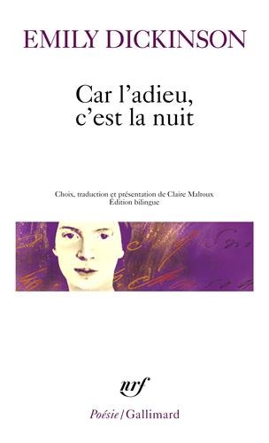couverture de : Car l'adieu, c'est la nuit