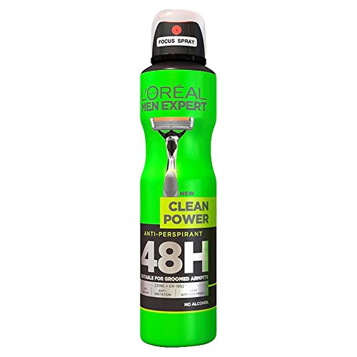 L’Oreal Men Expert Clean Power 48H Anti-Perspirant Deodorant 250ml