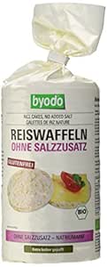 Byodo Reiswaffeln ohne Salzzusatz, 1er Pack (1 x 100 g Packung) - Bio