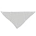 Gray Lovely Baby Boy Girl Kids Tie Bib Triangle Head Scarf Striped Saliva Towel Pack of 5