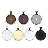 Amplia gama de aplicaciones: puede hacer joyería, manualidades, colgantes en relieve, joyería fotográfica, resina y joyería personalizada, es una buena joyería que hace accesorios.