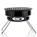 Produktbild Unbekannt Edelstahl Outdoor Haushalt Grill Brazier Holzkohle Tragbare Mini BBQ Grill mit Schulterkühler Taschen