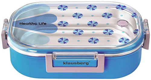 700 ml Lunchbox Suppe Lebensmittel Essen Edelstahl Isolierte Haltebox Blau