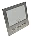 ' My Daddy & Me ' - Photo Picture Frame Gift - 5 x 3.5 " - Brushed Aluminium Satin Silver Colour