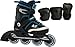 Produktbild K2 Jungen Inline Skate Roadie Junior Pack Boys, Schwarz/Weiß/Blau, S, 3030090.1.1